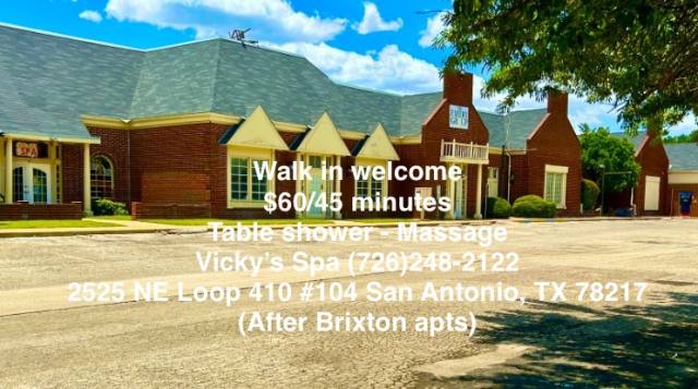 💋🎀🛁Walk-in welcome 💋🚿🛁Vicky's Health SPA 🚿💕💋📞(726)248-2122 🌺🛁🚿Massage+Table Shower.🏧💋2525 NE 410 LOOP San Antonio tx 78217 P